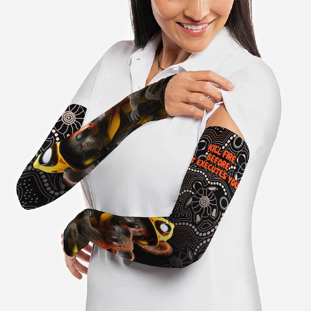 Paws For Australia Arm Sleeves Bushfire Wildlife Support Indigenous Aboriginal