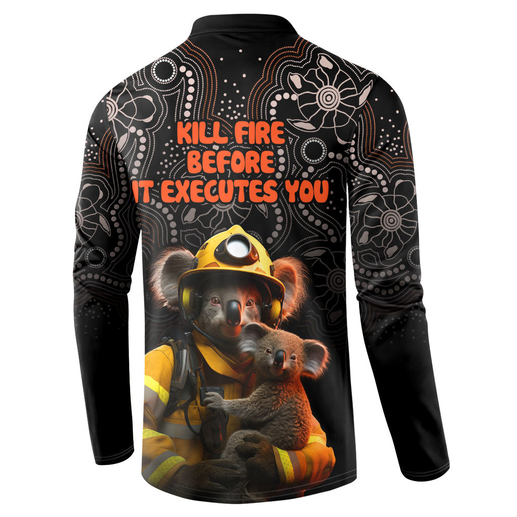 Paws For Australia Button Sweatshirt Bushfire Wildlife Support Indigenous Aboriginal