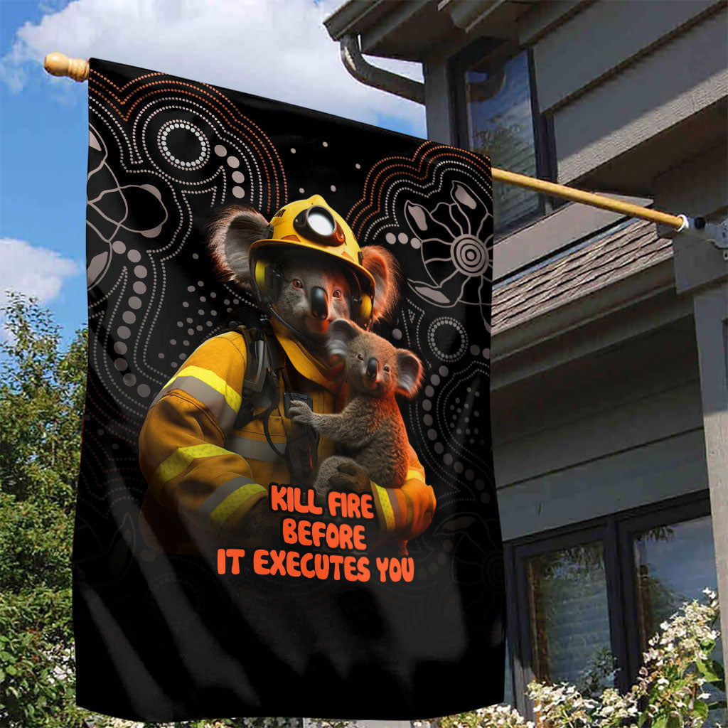 Paws For Australia Garden Flag Bushfire Wildlife Support Indigenous Aboriginal