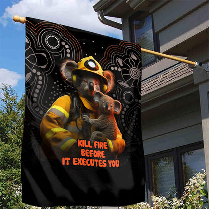 Paws For Australia Garden Flag Bushfire Wildlife Support Indigenous Aboriginal