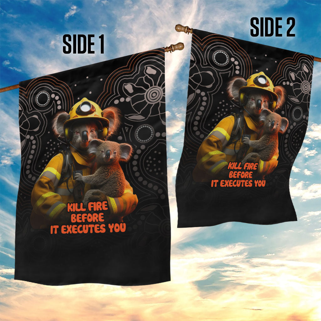 Paws For Australia Garden Flag Bushfire Wildlife Support Indigenous Aboriginal