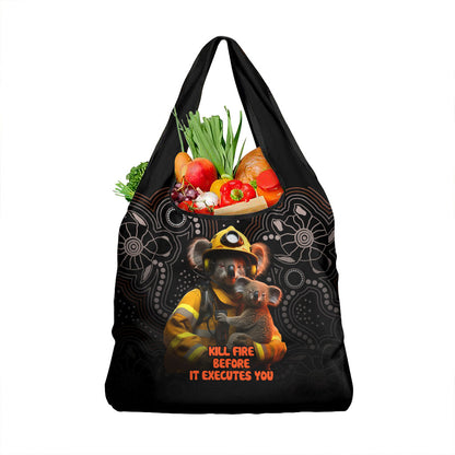 Paws For Australia Grocery Bag Bushfire Wildlife Support Indigenous Aboriginal