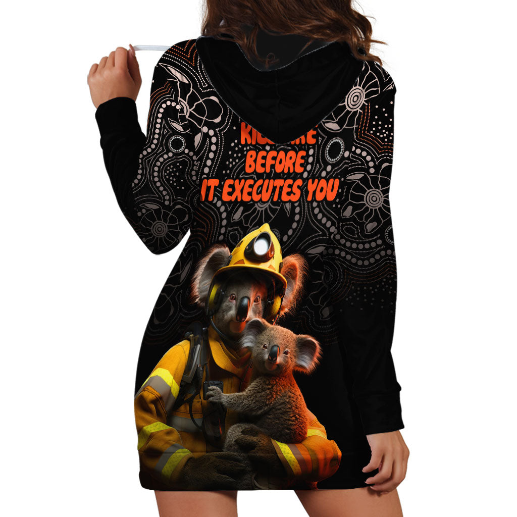 Paws For Australia Hoodie Dress Bushfire Wildlife Support Indigenous Aboriginal