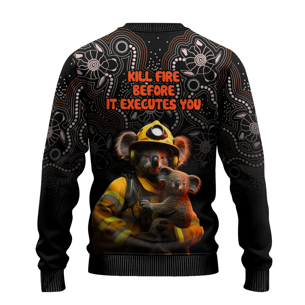 Paws For Australia Ugly Christmas Sweater Bushfire Indigenous Aboriginal