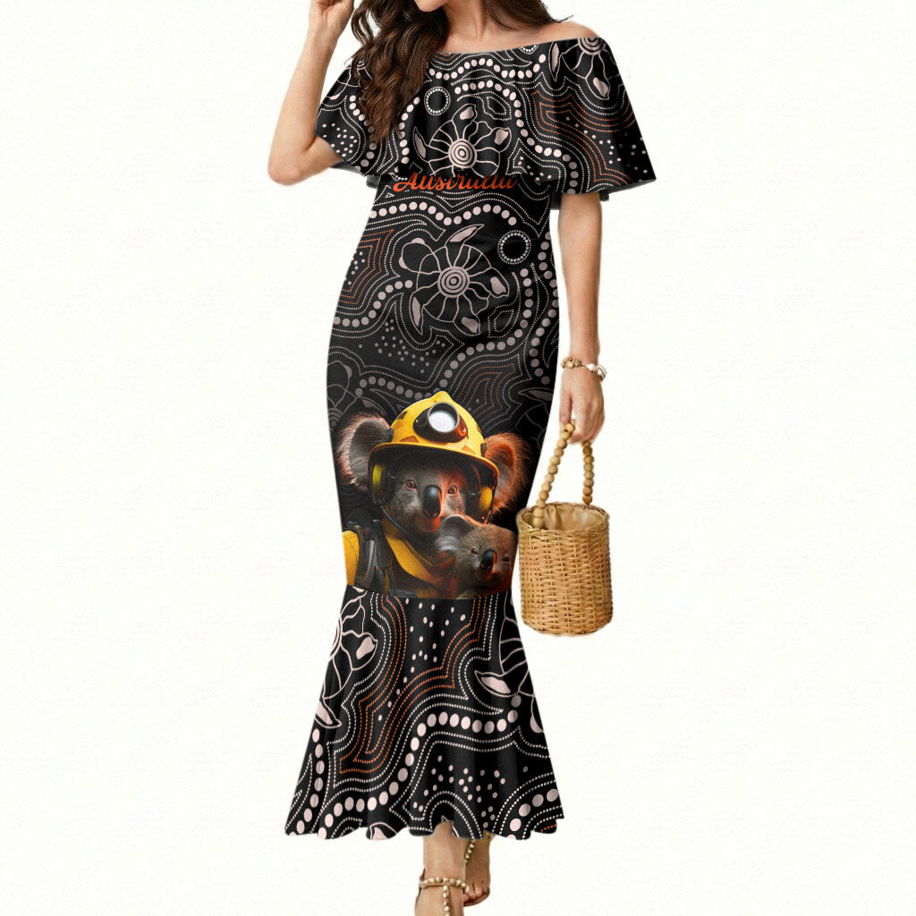 Paws For Australia Mermaid Dress Bushfire Wildlife Support Indigenous Aboriginal