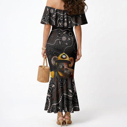 Paws For Australia Mermaid Dress Bushfire Wildlife Support Indigenous Aboriginal