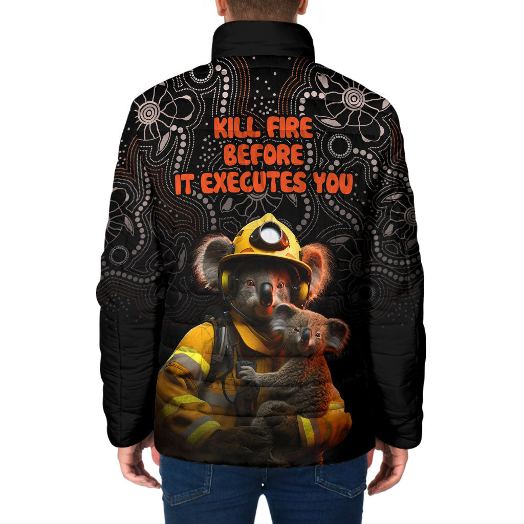 Paws For Australia Padded Jacket Bushfire Wildlife Support Indigenous Aboriginal