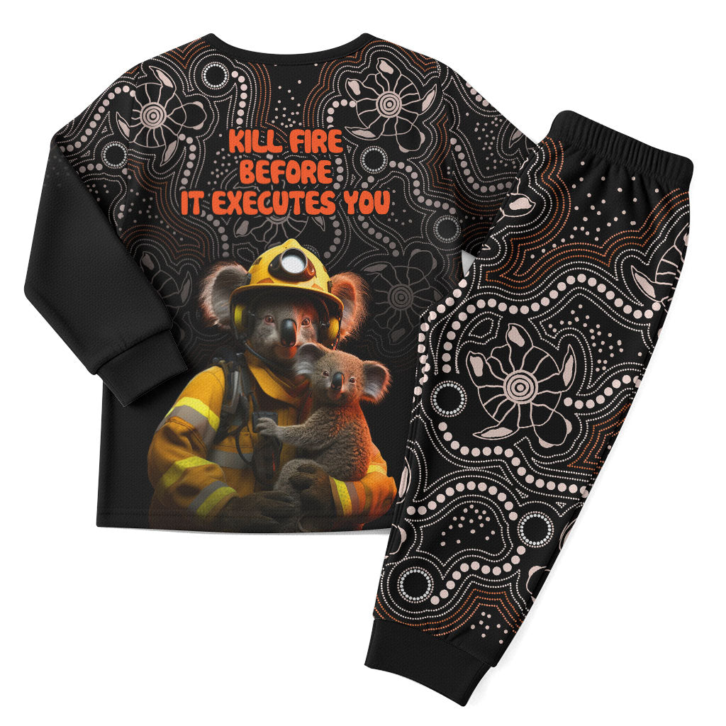 Paws For Australia Christmas Pajama Set Bushfire Indigenous Aboriginal