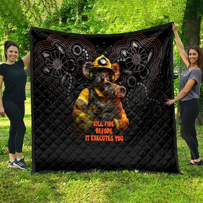 Paws For Australia Quilt Bushfire Wildlife Support Indigenous Aboriginal