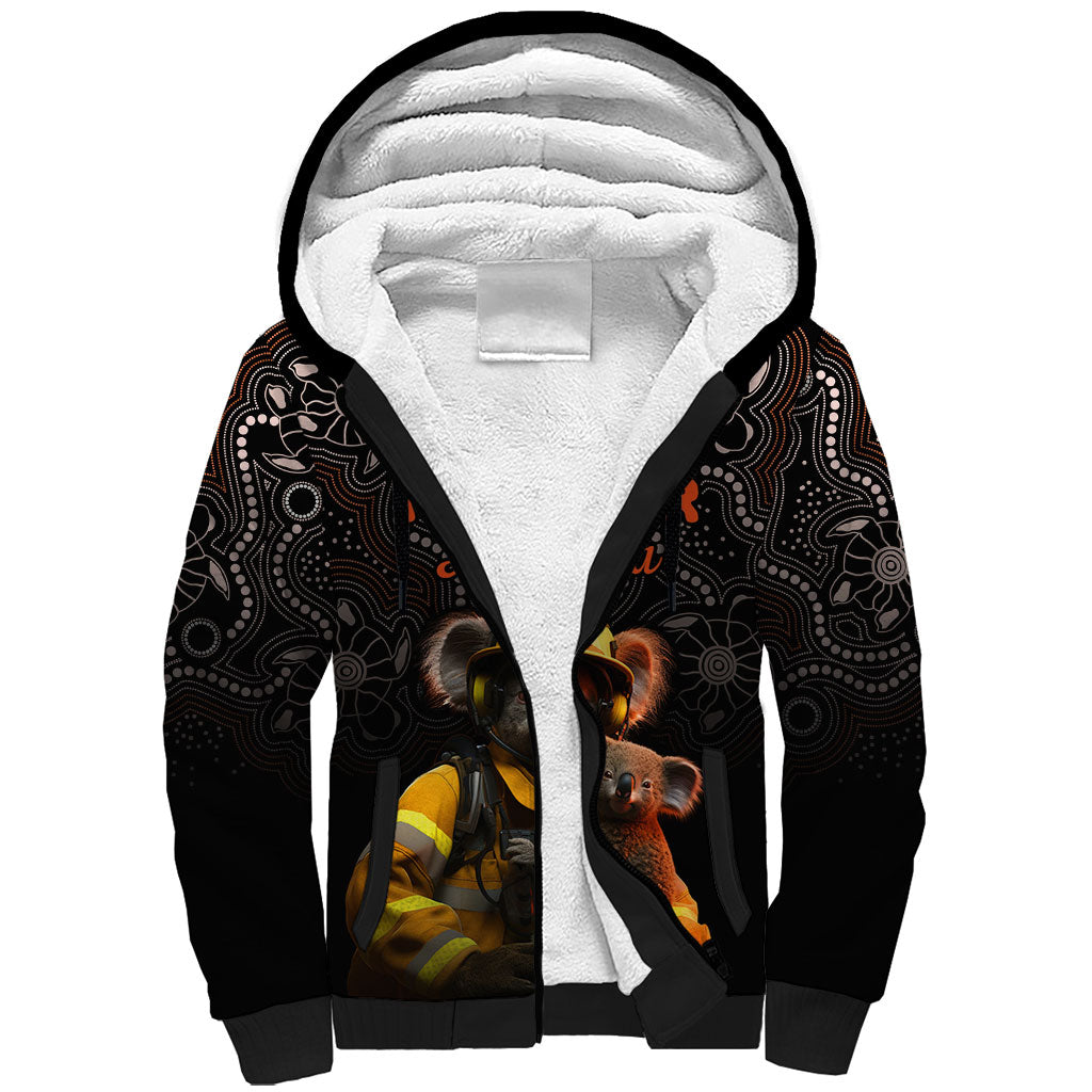 Paws For Australia Sherpa Hoodie Bushfire Wildlife Support Indigenous Aboriginal