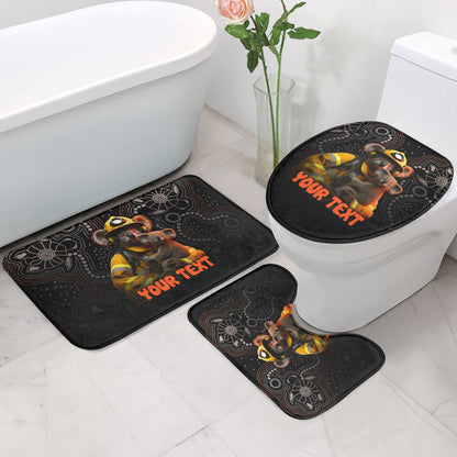 Personalised Paws For Australia Bathroom Set Bushfire Wildlife Support Indigenous Aboriginal
