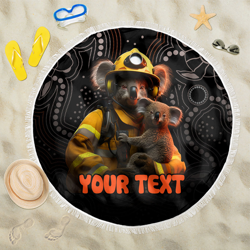 Personalised Paws For Australia Beach Blanket Bushfire Wildlife Support Indigenous Aboriginal