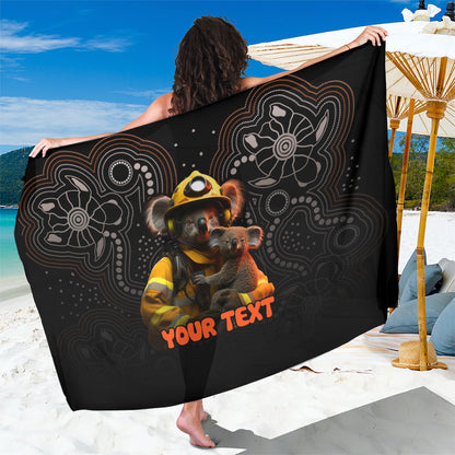 Personalised Paws For Australia Sarong Bushfire Wildlife Support Indigenous Aboriginal