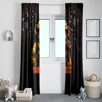 Personalised Paws For Australia Window Curtain Bushfire Wildlife Support Indigenous Aboriginal