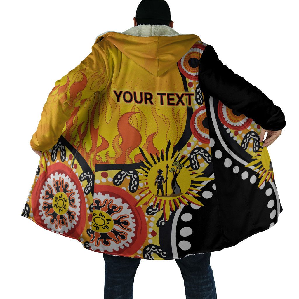 Australia Bushfire Aboriginal Personalised Cloak Bush Fire Dreaming