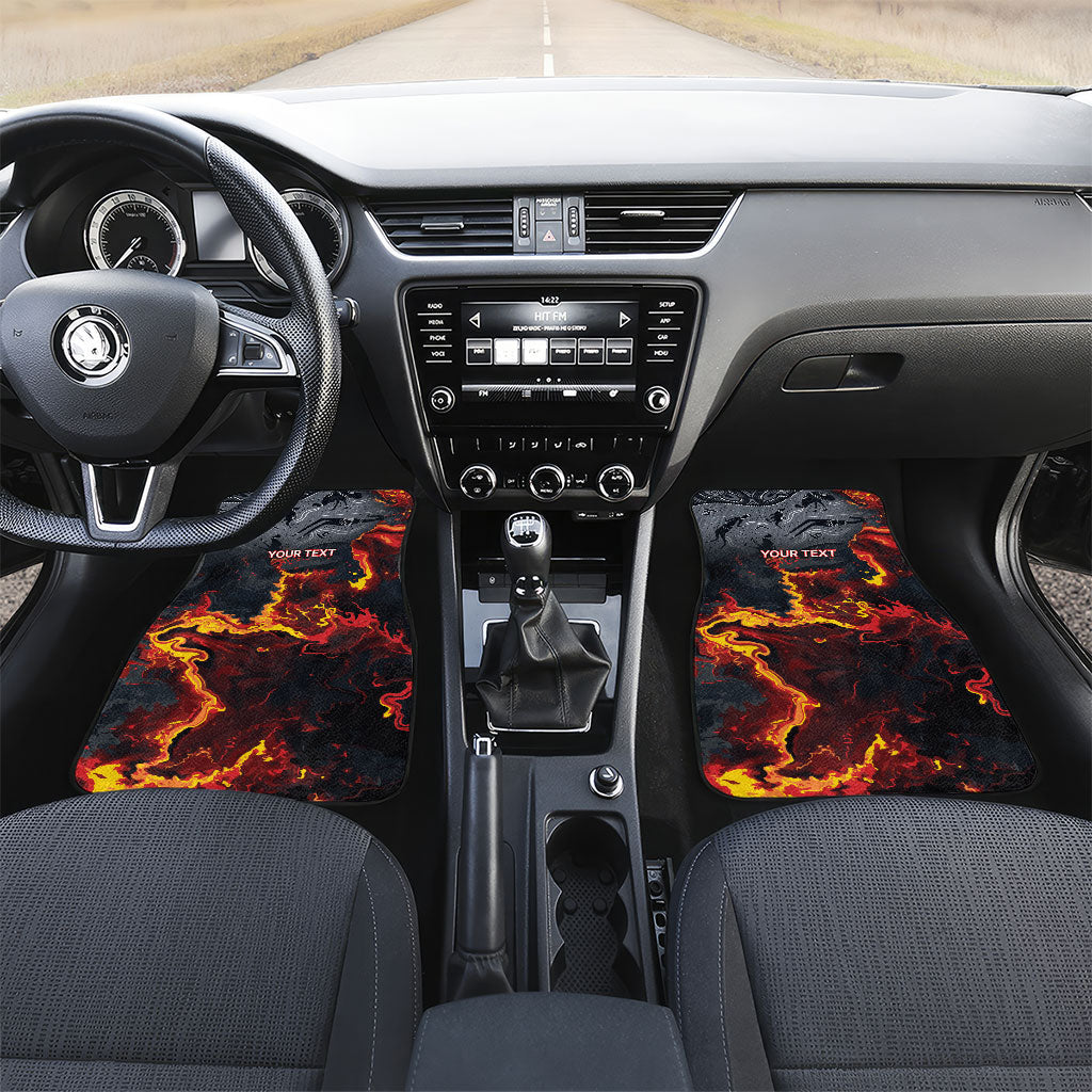 Australia Bushfire Aboriginal Personalised Car Mats Fire Dreaming Healing Country
