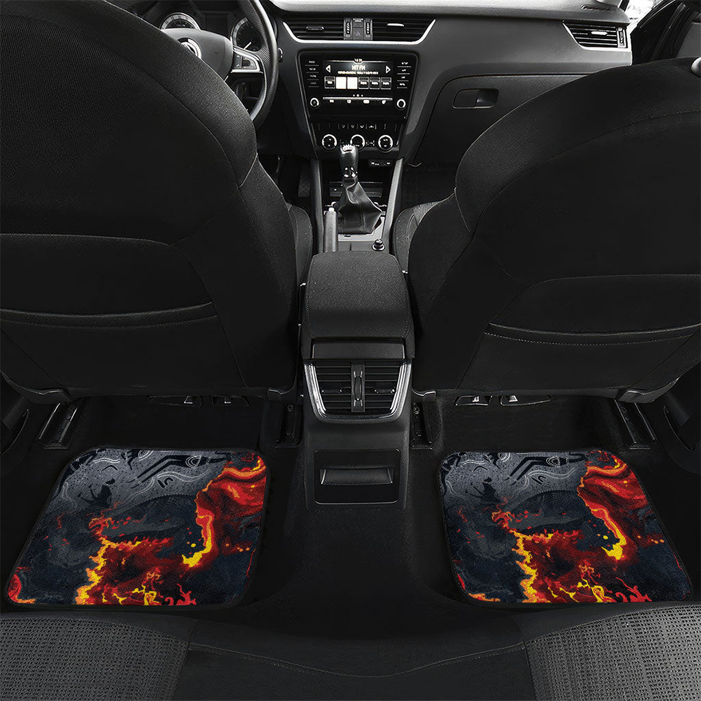 Australia Bushfire Aboriginal Personalised Car Mats Fire Dreaming Healing Country