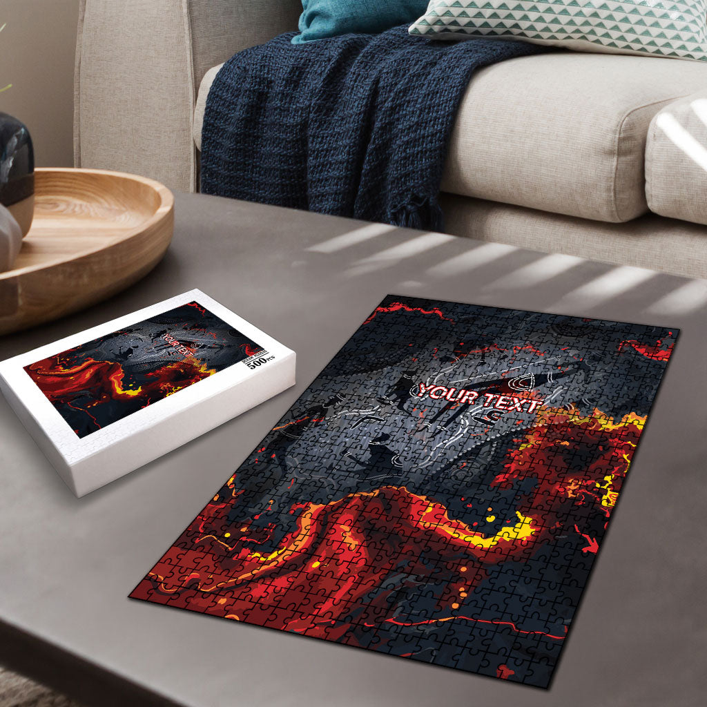 Australia Bushfire Aboriginal Personalised Puzzle Fire Dreaming Healing Country