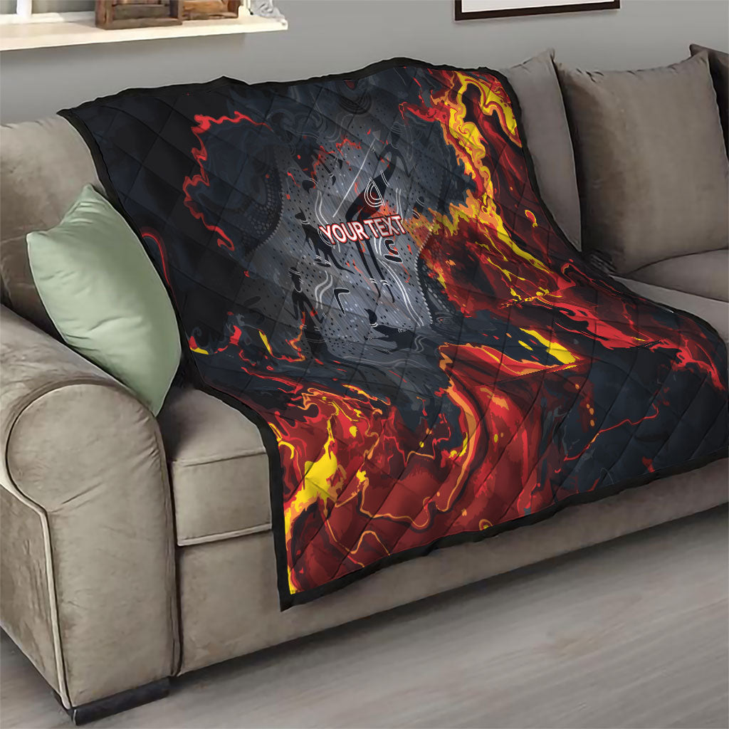 Australia Bushfire Aboriginal Personalised Quilt Fire Dreaming Healing Country