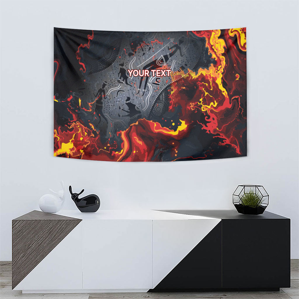 Australia Bushfire Aboriginal Personalised Tapestry Fire Dreaming Healing Country
