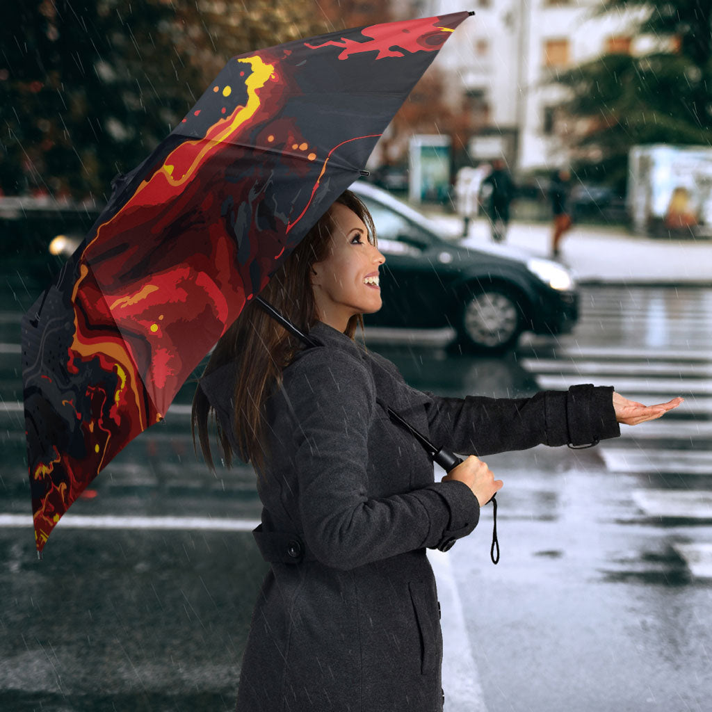 Australia Bushfire Aboriginal Personalised Umbrella Fire Dreaming Healing Country