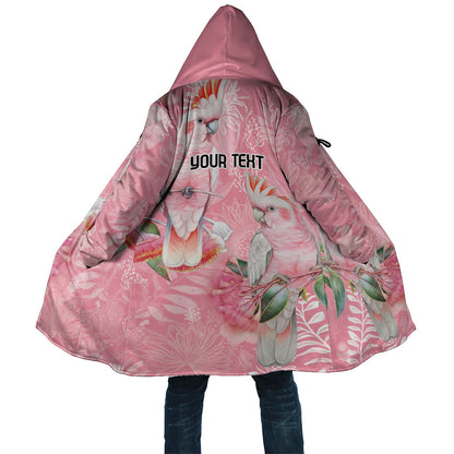Personalised Galah Cockatoo Eucalyptus Flowers Cloak Australian Breast Cancer Support Spirit