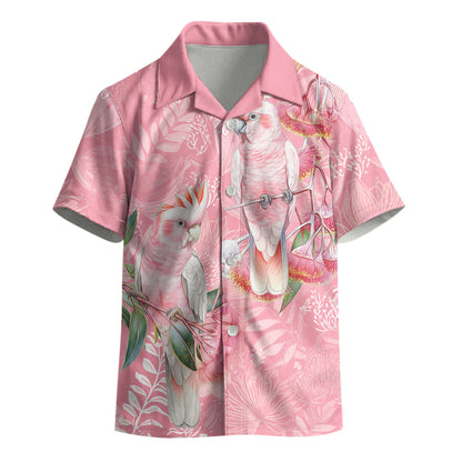 Personalised Galah Cockatoo Eucalyptus Flowers Kid Hawaiian Shirt Australian Breast Cancer Support Spirit