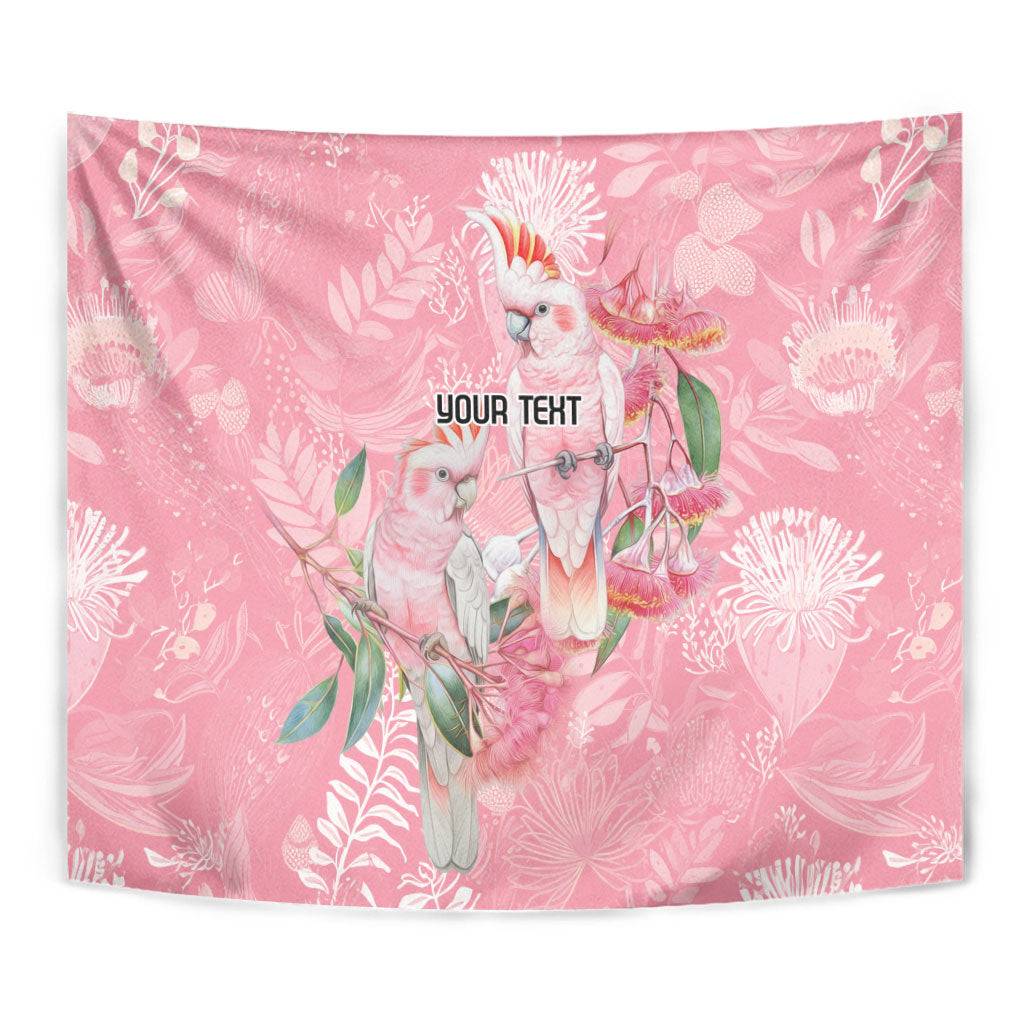 Personalised Galah Cockatoo Eucalyptus Flowers Tapestry Australian Breast Cancer Support Spirit