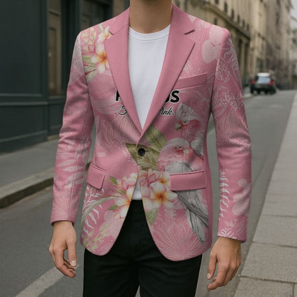 Personalised Galah Cockatoo Fighting in Pink Blazer Australian Breast Cancer Support Spirit