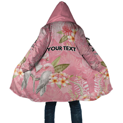 Personalised Galah Cockatoo Fighting in Pink Cloak Australian Breast Cancer Support Spirit