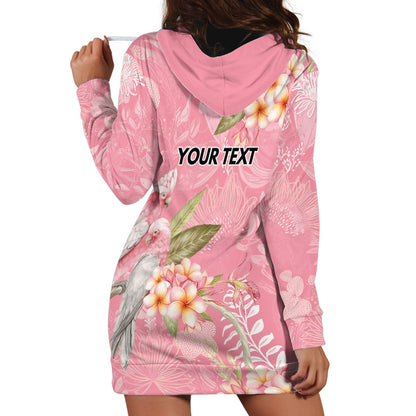 Personalised Galah Cockatoo Fighting in Pink Hoodie Dress Australian Breast Cancer Support Spirit
