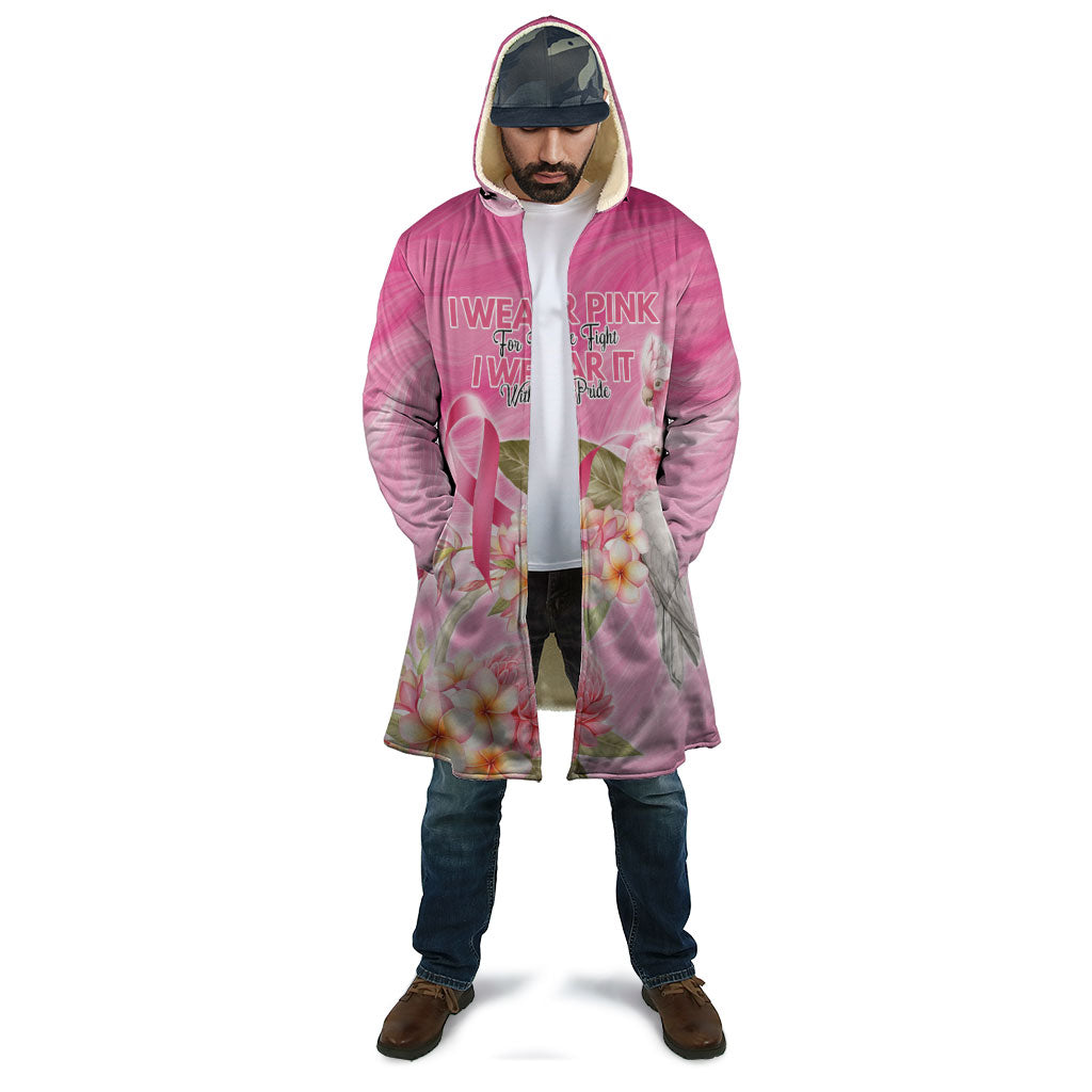 Personalised I Wear Pink For The Fight Cloak Australian Breast Cancer Support Spirit
