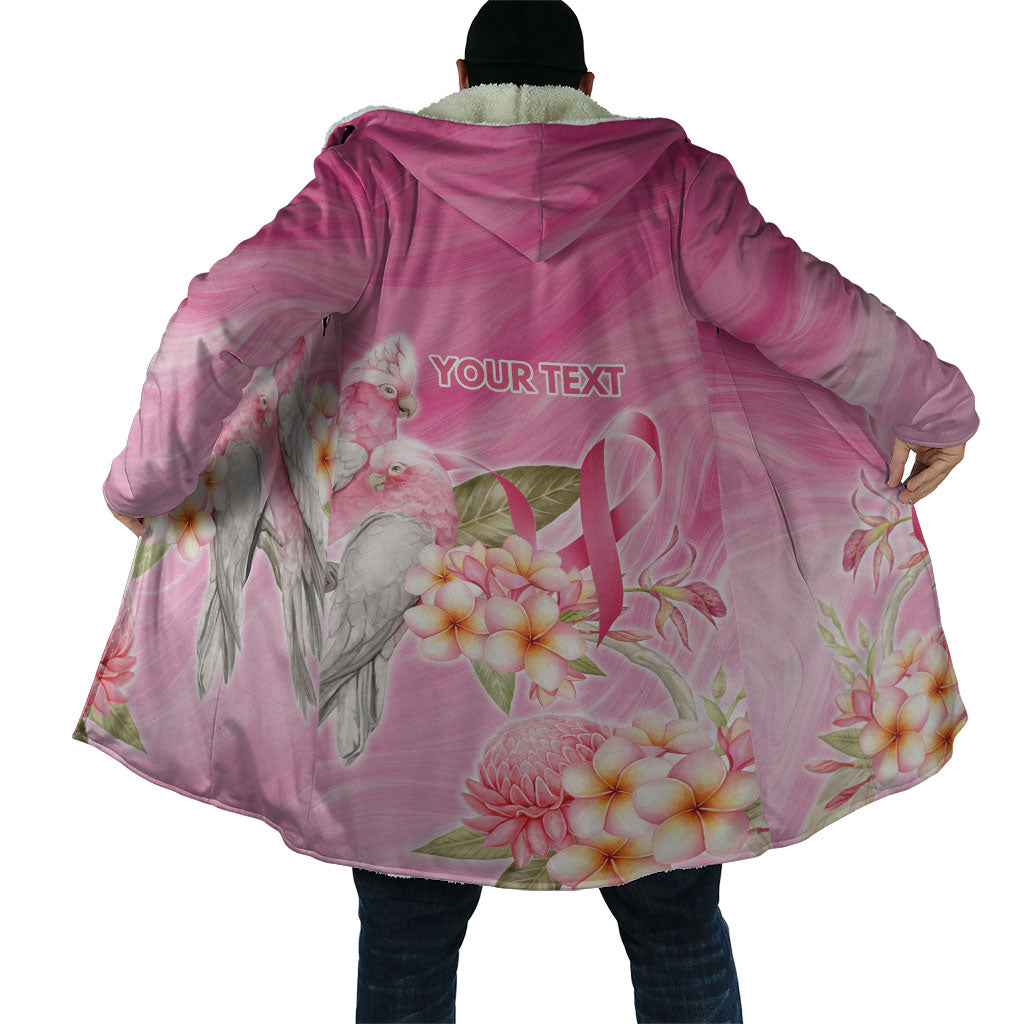 Personalised I Wear Pink For The Fight Cloak Australian Breast Cancer Support Spirit