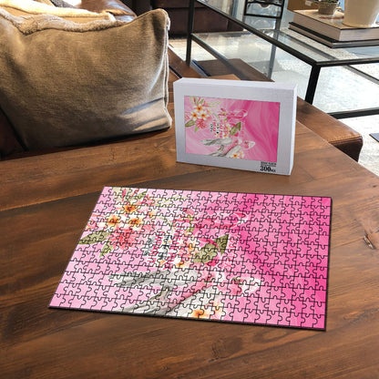 Personalised I Wear Pink For The Fight Puzzle Australian Breast Cancer Support Spirit