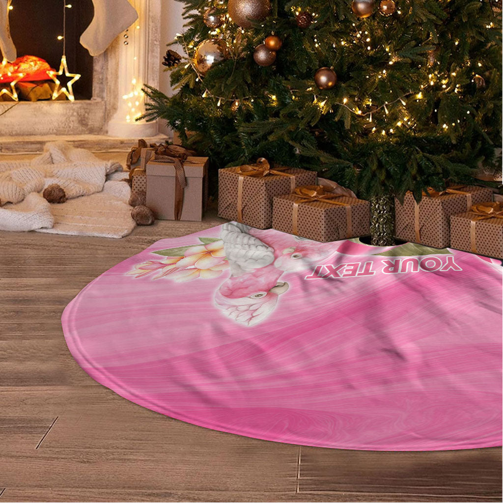 Personalised I Wear Pink For The Fight Tree Skirt Australian Breast Cancer Support Spirit