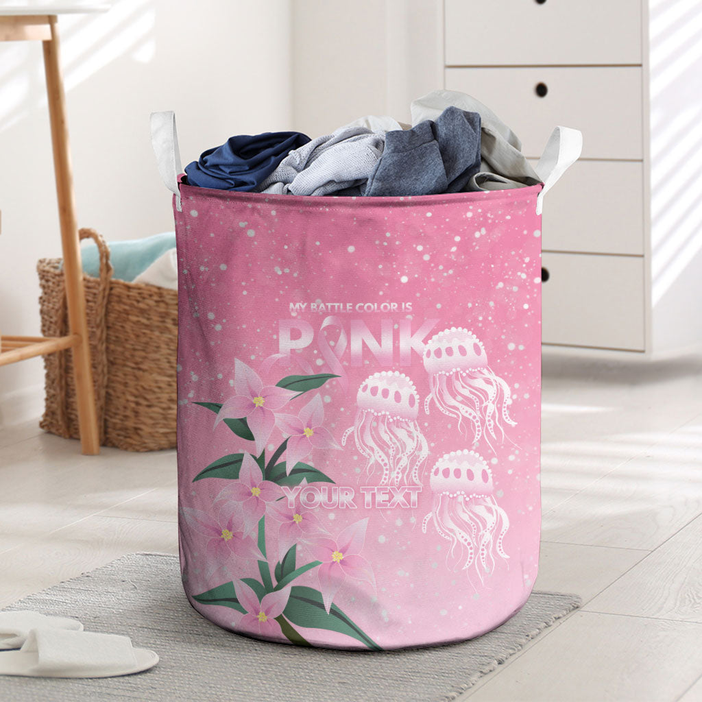 Personalised Pink Boronia of Hope Laundry Basket Australia’s Fight Against Breast Cancer Support