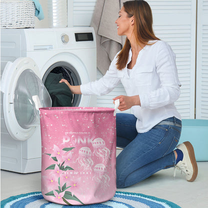 Personalised Pink Boronia of Hope Laundry Basket Australia’s Fight Against Breast Cancer Support