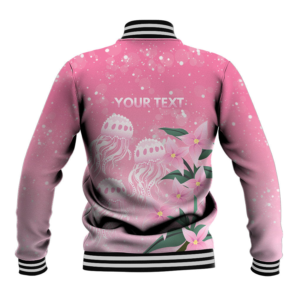 Personalised Pink Boronia of Hope Baseball Jacket Australia’s Fight Against Breast Cancer Support