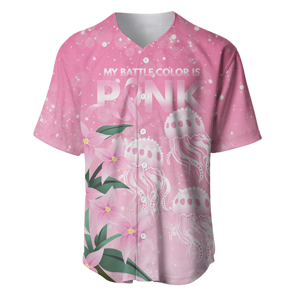 Personalised Pink Boronia of Hope Baseball Jersey Australia’s Fight Against Breast Cancer Support
