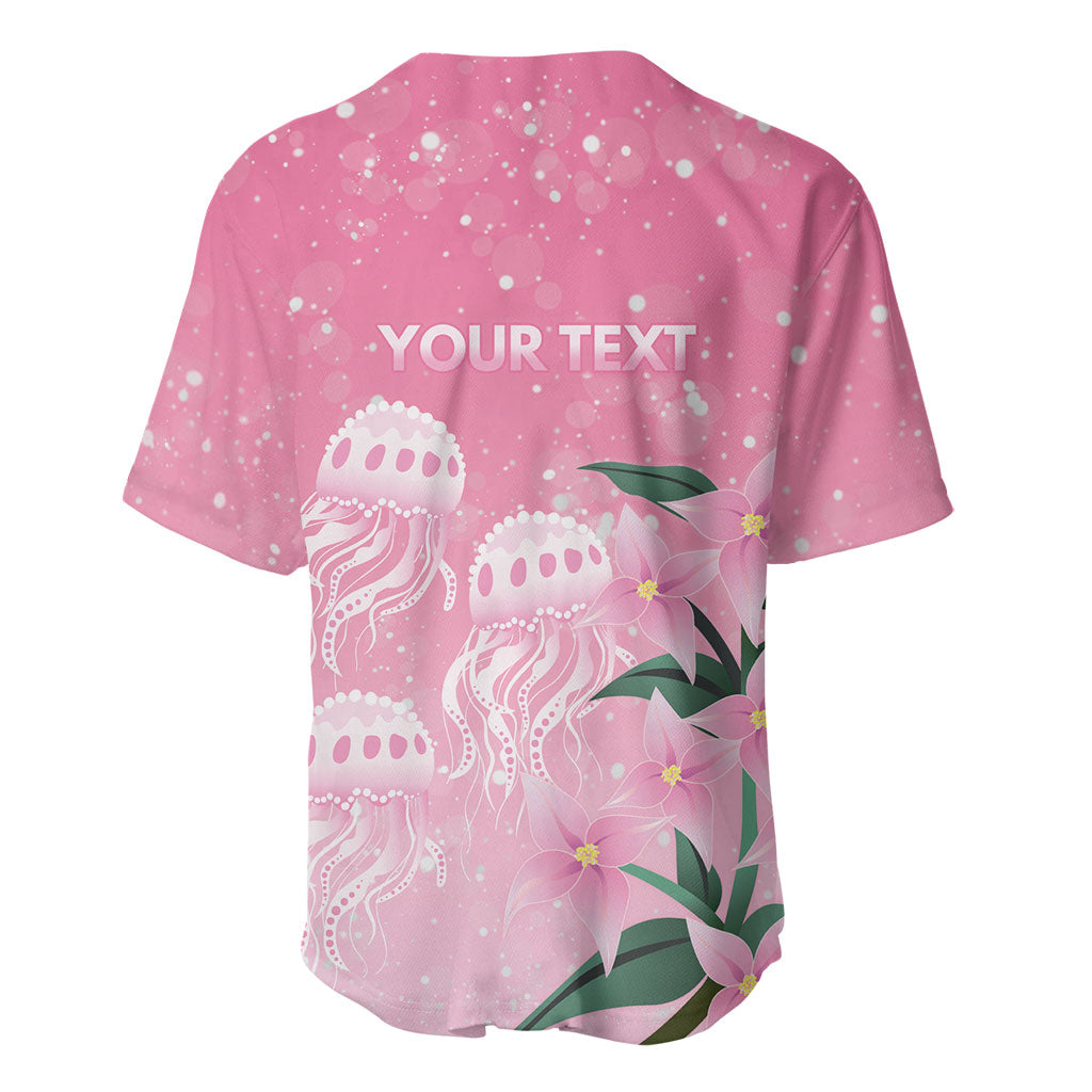 Personalised Pink Boronia of Hope Baseball Jersey Australia’s Fight Against Breast Cancer Support