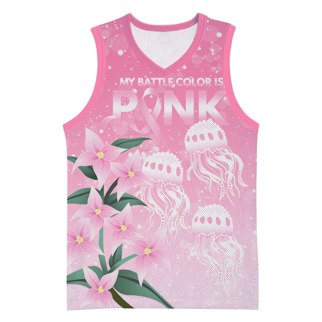 Personalised Pink Boronia of Hope Basketball Jersey Australia’s Fight Against Breast Cancer Support