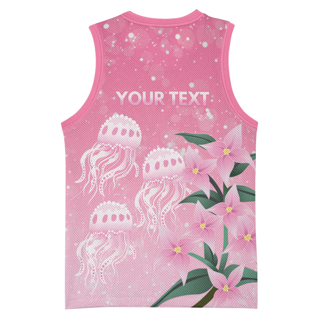 Personalised Pink Boronia of Hope Basketball Jersey Australia’s Fight Against Breast Cancer Support