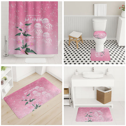 Personalised Pink Boronia of Hope Bathroom Set Australia’s Fight Against Breast Cancer Support