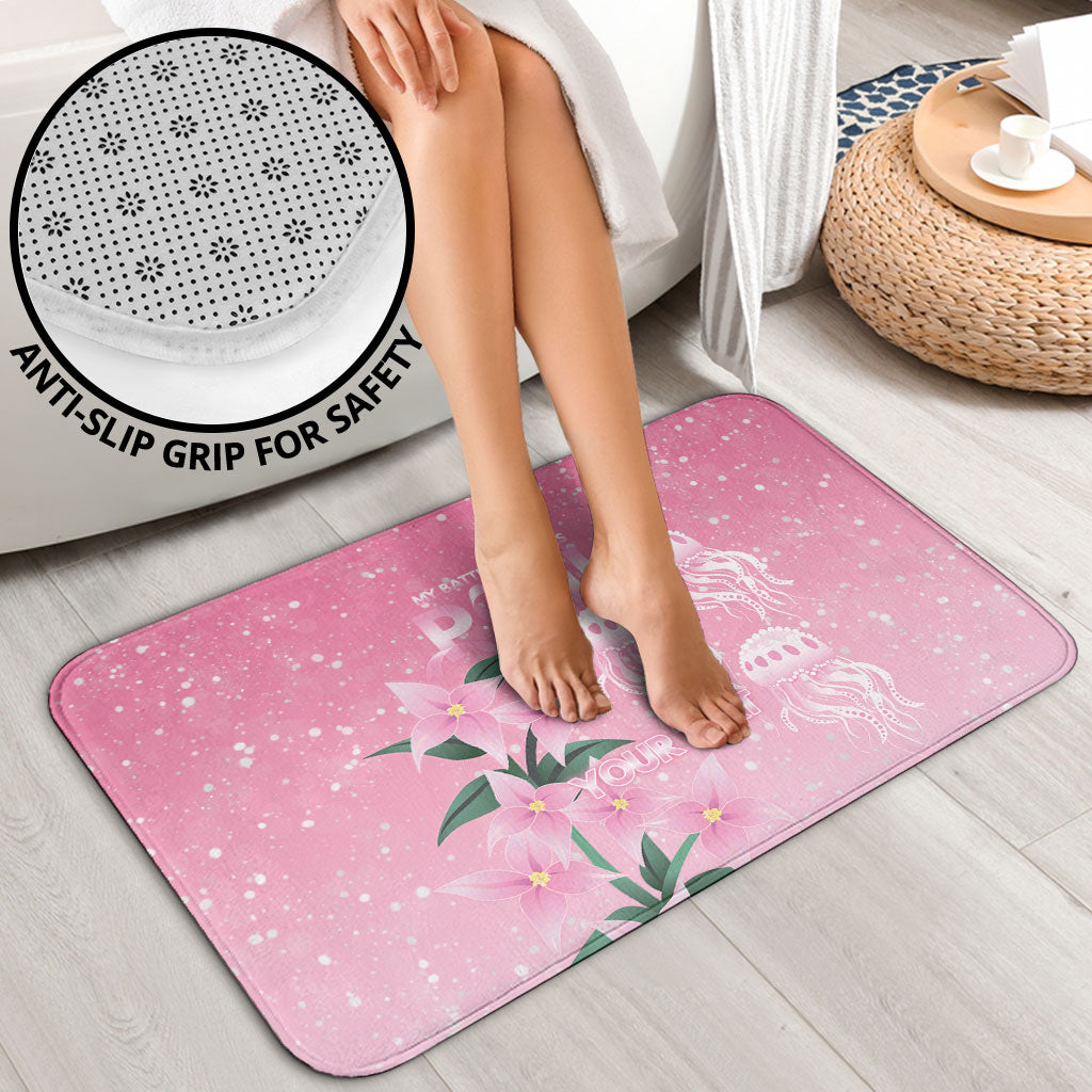 Personalised Pink Boronia of Hope Bathroom Set Australia’s Fight Against Breast Cancer Support