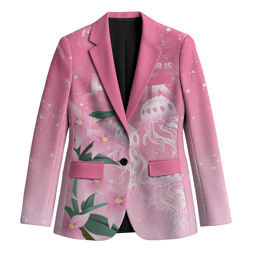 Personalised Pink Boronia of Hope Blazer Australia’s Fight Against Breast Cancer Support