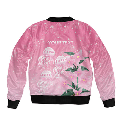 Personalised Pink Boronia of Hope Bomber Jacket Australia’s Fight Against Breast Cancer Support