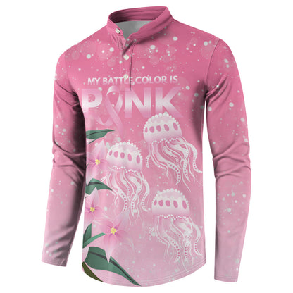 Personalised Pink Boronia of Hope Button Sweatshirt Australia’s Fight Against Breast Cancer Support