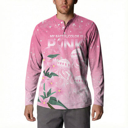 Personalised Pink Boronia of Hope Button Sweatshirt Australia’s Fight Against Breast Cancer Support