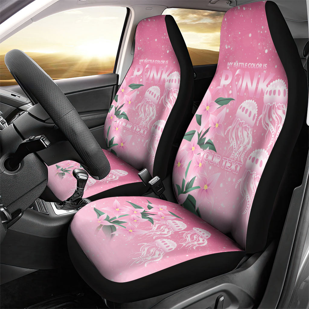 Personalised Pink Boronia of Hope Car Seat Cover Australia’s Fight Against Breast Cancer Support