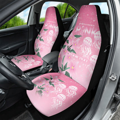 Personalised Pink Boronia of Hope Car Seat Cover Australia’s Fight Against Breast Cancer Support